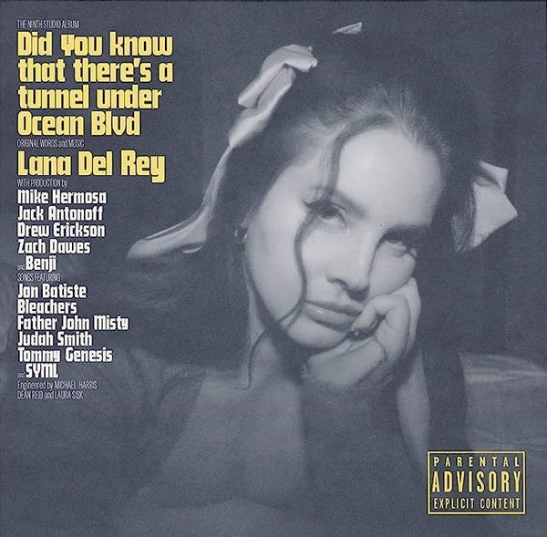 Lana Del Rey – Did You Know That There's A Tunnel Under Ocean Blvd - New CD Album 2023 Polydor Interscope - Pop / Indie Pop - Shuga Records