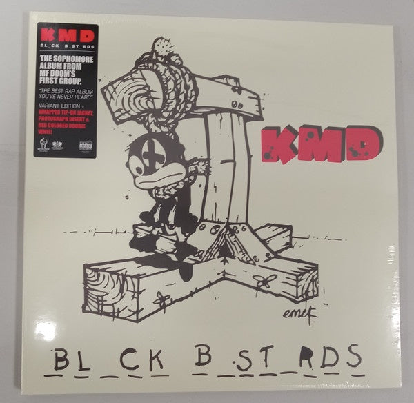 KMD - Bl_ck B_st_rds (1994) - New 2 LP Record 2023 Rhymesayers / Metal Face Red Vinyl - Hip Hop - Shuga Records