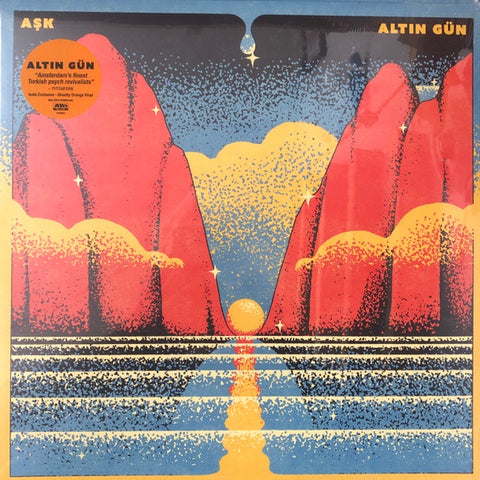 Altın Gün – Aşk - New LP Record 2023 ATO USA Ghostly Orange Vinyl, Download, Press Kit and Window Decal - Psychedelic Rock