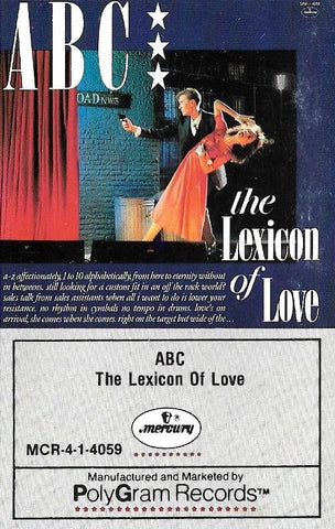ABC – The Lexicon Of Love - Used Cassette Mercury 1982 USA - Electronic