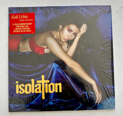 Kali Uchis – Isolation (2018) - New LP Record 2023 Interscope Virgin Interscope Blue Vinyl - R&B / Neo-Soul