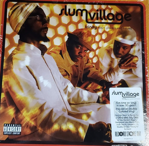 Slum Village – Trinity (Past, Present And Future) (2002) - Mint- 2 LP Record Store Day 2023 Ne'Astra RSD Orange Vinyl - Hip Hop