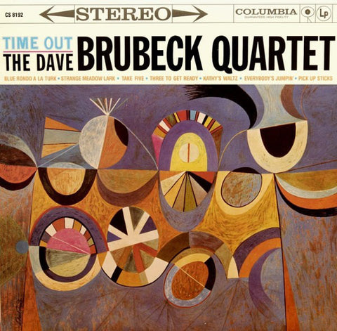 The Dave Brubeck Quartet ‎– Time Out - VG- (low grade) Lp Record 1959 Mono USA 6 Eye label - Cool Jazz / Bop