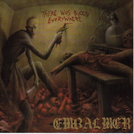 Embalmer – There Was Blood Everywhere - Mint- 7" Record 1995 Relapse USA Red Vinyl - Death Metal