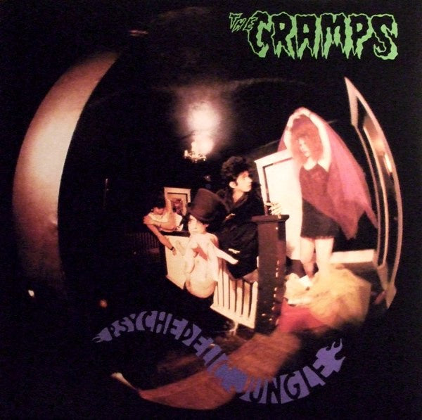 The Cramps – Psychedelic Jungle - Mint- LP Record 1990's I.R.S. USA Green Vinyl - Psychobilly / Rockabilly / Garage Rock / Punk - Shuga Records