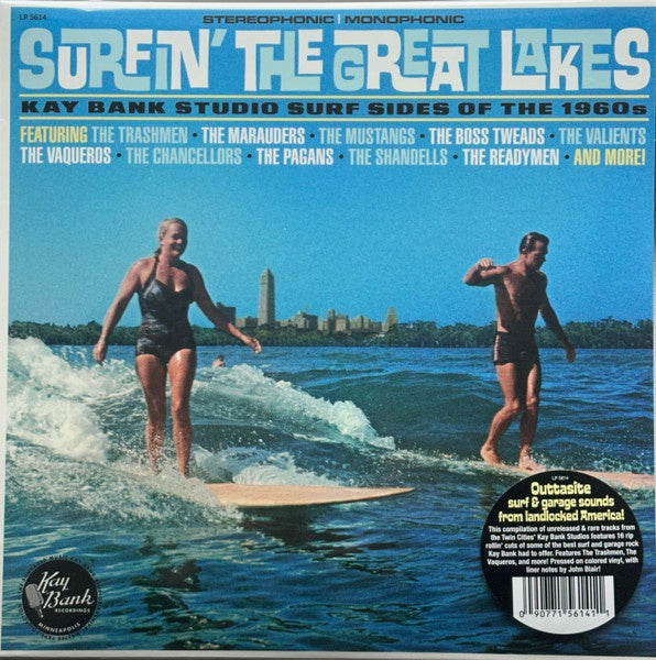 Various - Surfin' The Great Lakes: Kay Bank Studio Surf Sides Of The 1960s - New LP Record Store Day 2023 Sundazed RSD Vinyl - Rock / Surf / Garage Rock