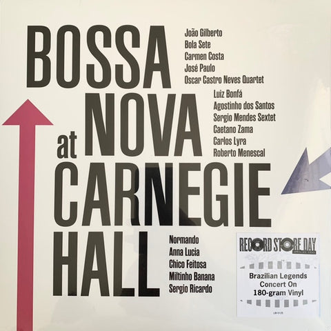Various – Bossa Nova At Carnegie Hall 1962 (1963) - New LP Record Store Day 2023 Liberation Hall RSD 180 gram Vinyl - Jazz / Latin / Bossanova