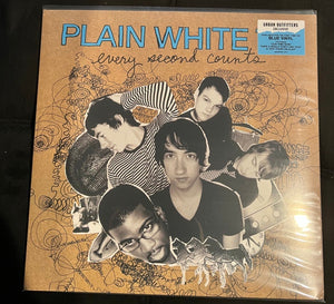 Plain White T's – Every Second Counts (2006) - New LP Record 2023 Fearless Hollywood Urban Outfitters Exclusive  Blue Vinyl - Rock / Pop Punk / Emo