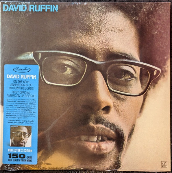 David Ruffin – David Ruffin (1973) -  New LP Record 2023 Motown Vinyl - Soul - Shuga Records