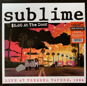 Sublime – $5.00 At The Door - New 2 LP Record 2023 Surfdog Urban Outfitters Orange & Fuchsia Marble Vinyl - Rock / Ska / Punk