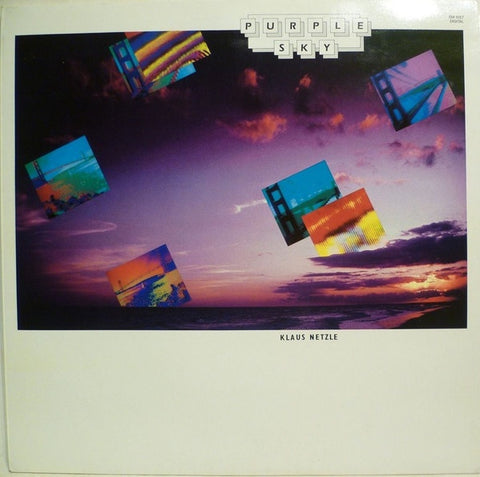 Klaus Netzle – Purple Sky - Mint- LP Record 1986 Wergo Germany Vinyl - Electronic / Ambient