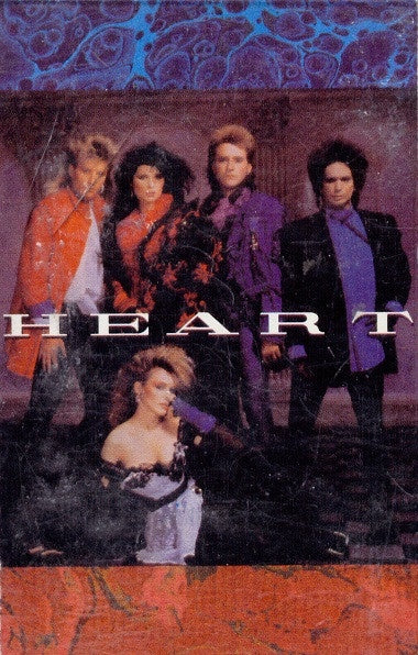 Heart – Heart - Used Cassette 1985 Capitol Tape - Pop Rock– Shuga
