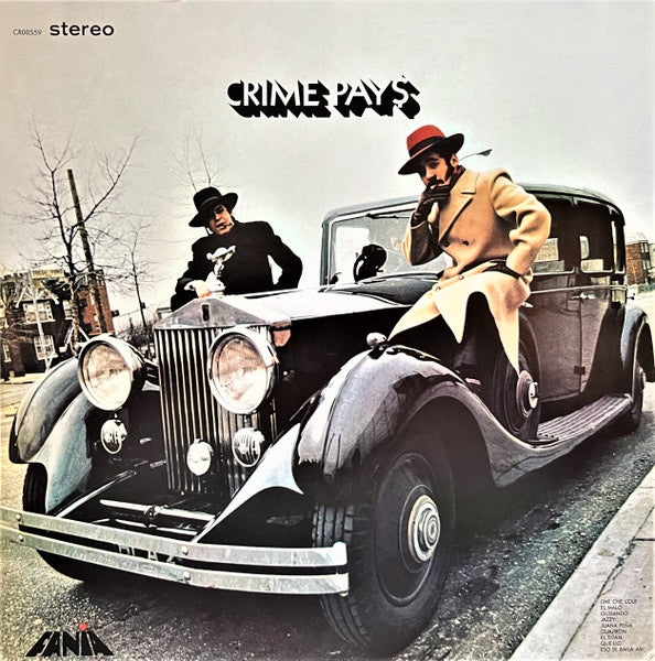 Willie Colón Canta Hector Lavoe – Crime Pays (1972) - New LP Record 2023 Craft 180 gram Clear Smoke Vinyl - Latin / Salsa - Shuga Records