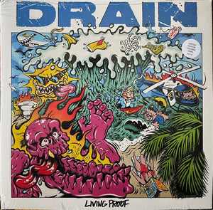 Drain – Living Proof - New LP Record 2023 Epitaph Europe Color Vinyl - Hardcore / Thrash