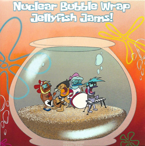 Nuclear Bubble Wrap – Jellyfish Jams! - New 7" Record 2023 Needlejuice USA Indie Exclusive Sponge-Striped Vinyl - Psychedelic Rock