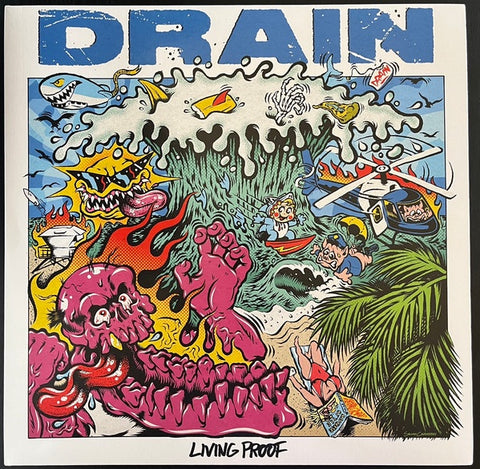 Drain – Living Proof - New LP Record 2023 Epitaph  Vinyl - Hardcore / Thrash