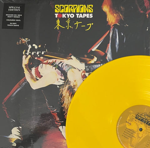 Scorpions – Tokyo Tapes (1978) - New 2 LP Record 2023 BMG Europe 180 Gram Yellow Vinyl - Rock