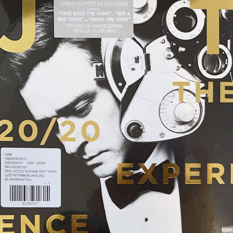 Justin Timberlake – The 20/20 Experience (2 of 2)(2013) - New 2 LP Record 2023 RCA Urban Outfitters Exclusive Silver Metallic Vinyl - Pop / Dance-pop