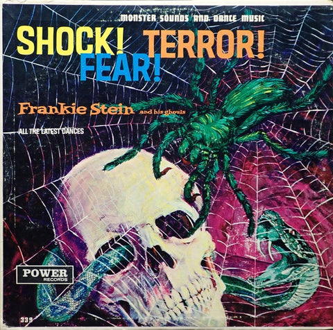 Frankie Stein And His Ghouls – Shock! Terror! Fear! (1965) - New Record 2023 Real Gone Music Emerald Green Vinyl - Halloween / Rock & Roll / Twist / Novelty