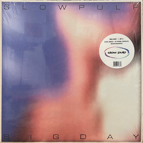 Slow Pulp – Big Day EP2 (2019) - New EP Record 2023 Self-released Magenta Neon Vinyl - Chicago Shoegaze / Dream Pop