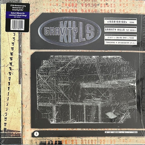 Gravity Kills – Gravity Kills (1996) - New LP Record 2023 TVT Cobalt Blue Vinyl - Rock / Industrial