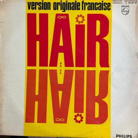 Various – Hair - Version Originale Française - VG+ LP Record 1969 Philips France Vinyl - Musical / Pop / Chanson