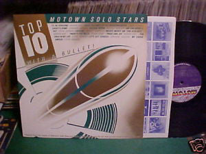 Various - Motown Solo Stars - Top 10 With A Bullet - VG+ 1984 Stereo USA - Soul/Funk