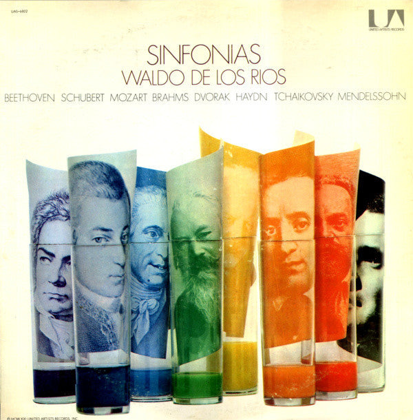Waldo de Los Rios - Sinfonias - VG+ Stereo United Artists USA