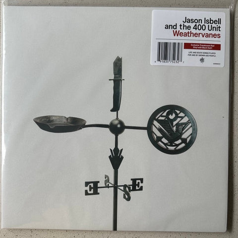 Jason Isbell And The 400 Unit – Weathervanes - New 2 LP Record 2023 Thirty Tigers Natural Vinyl - Southern Rock