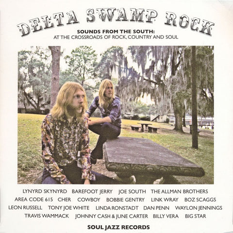 Various - Soul Jazz Records Presents / Delta Swamp Rock - Sounds From The South: At The Crossroads Of Rock, Country And Soul - New 2 LP Record 2023 Soul Jazz UK Gold Vinyl - Southern Rock / Country Rock