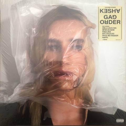 Kesha – Gag Order - New LP Record 2023 Kemosabe RCA Bone White Vinyl - Pop / Folk