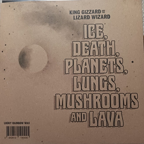 King Gizzard And The Lizard Wizard – Ice, Death, Planets, Lungs, Mushrooms And Lava - New 2 LP Record 2022 KGLW Lucky Rainbow Wax Vinyl - Psychedelic Rock - Shuga Records