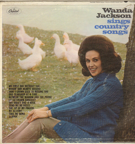 Wanda Jackson - Sings Country Songs - VG Stereo 1965 Capitol USA - Country