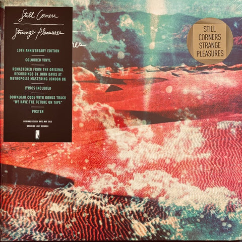 Still Corners – Strange Pleasures (2013) - Wrecking Light - New LP Record 2023 Wrecking Light UK Transparent Green Vinyl, Poster & Download - Dream Pop / Chill Wave