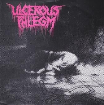 Ulcerous Phlegm – Ulcerous Phlegm - Mint- 7" EP Record 1991 Bodonski Germany White Vinyl - Grindcore / Death Metal