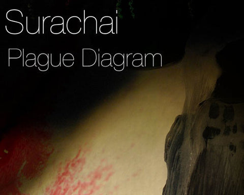 Surachai - Plague Diagram - New Vinyl Record 2011 Self-Released EP, Limited to 500 on 180gram Clear Vinyl! - Doom / Experimental Black Metal