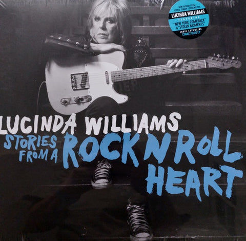 Lucinda Williams – Stories From A Rock N Roll Heart - New LP Record 2023 Highway 20 Cobalt Blue Vinyl - Rock / Blues Rock
