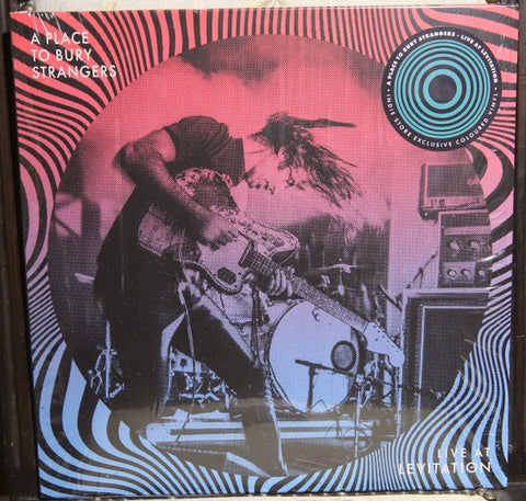 A Place To Bury Strangers – Live At Levitation - New LP Record 2023 Reverberation Appreciation Society  Neon Coral Vinyl - Alternative Rock / Psychedelic Rock / Noise Rock