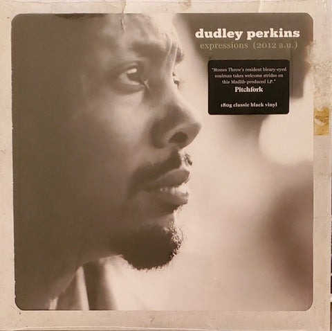 Dudley Perkins – Expressions (2012 A.U.) (2006) - New LP Record 2023 Stones Throw 180 Gram Vinyl - Hip Hop / Funk / Soul