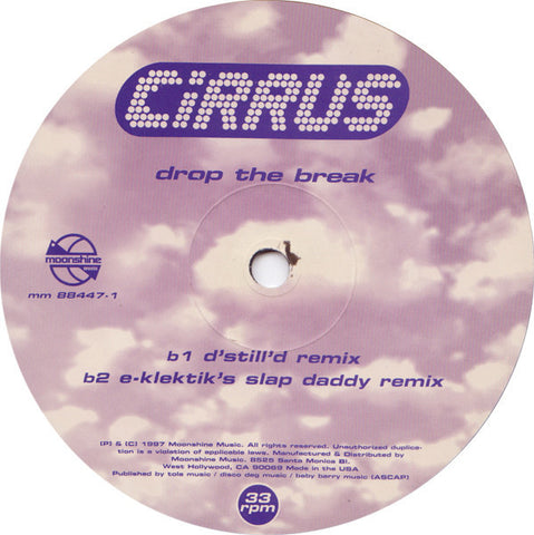 Cirrus – Drop The Break - Mint- 12" USA 1997 - Breaks
