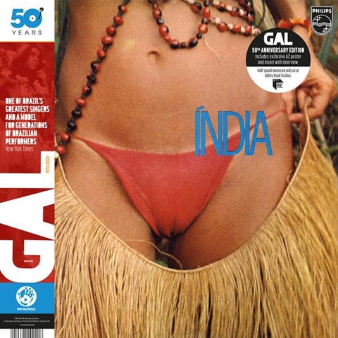 Gal Costa – Índia (1973) - New LP Record 2023 Mr. Bongo Vinyl - Latin / Funk / Soul / Psychedelic