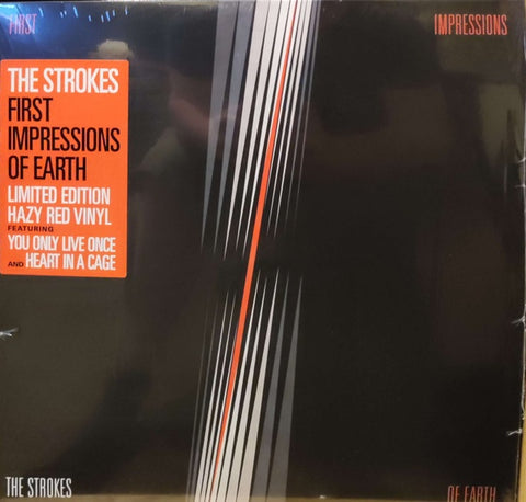The Strokes – First Impressions Of Earth (2005) - New LP Record 2023 RCA Europe Hazy Red Vinyl & Download - Indie Rock / Garage Rock