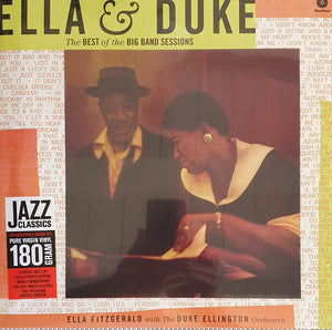 Ella & Duke - The Best Of The Big Band Sessions - New LP Record 2022 Wax Time 180 gram Vinyl - Jazz / Bop / Big Band / Swing