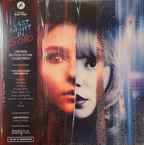 Various – Last Night In Soho (Original Motion Picture Soundtrack) - New 2 LP Record 2023 Mondo Blue & Green Vinyl - Soundtrack