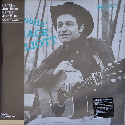 Jack Elliott – Ramblin' Jack Elliott (1961) - New LP Record 2023 Prestige Vinyl Me, Please Baby Blue 180 gram Vinyl - Folk / Blues