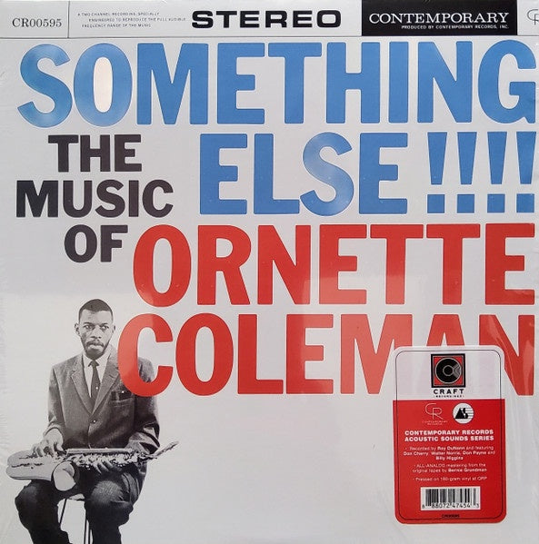 Ornette Coleman – Something Else!!!! (1958) - New LP Record 2023 Craft Vinyl - Free Jazz / Bop
