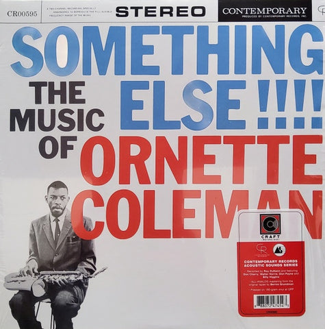 Ornette Coleman – Something Else!!!! (1958) - New LP Record 2023 Craft Vinyl - Free Jazz / Bop