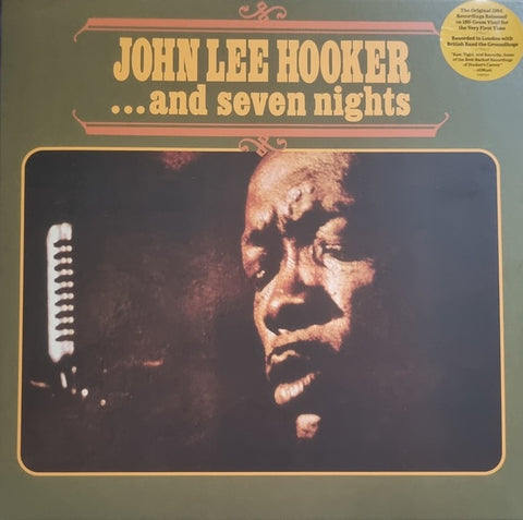 John Lee Hooker – ... And Seven Nights (1966) - New LP Record 2023 BMG 180g Vinyl - Blues / Electric Blues