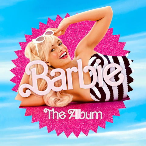 Various – Barbie The Album - Mint- LP Record 2023 Atlantic Walmart Exclusive Clear w/ Pink Splatter Vinyl & Poster Variant - Soundtrack