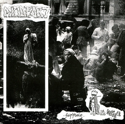Mindfart / Rot – Fairytale / Walls Around Us - Mint- 7" EP Record 1993 Grinding Madness Belgium Vinyl & Insert - Grindcore
